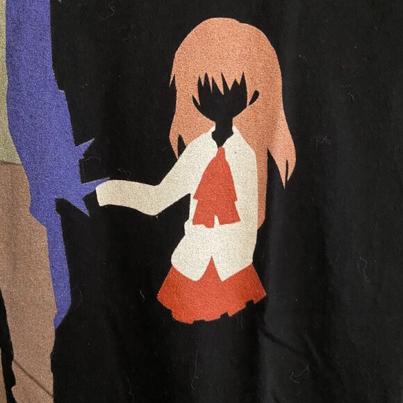 AMERICAN APPAREL Short Sleeve Black T Shirt with Image from Video Game IB Size M - Picture 4 of 7